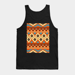 Aztec Pattern Tank Top